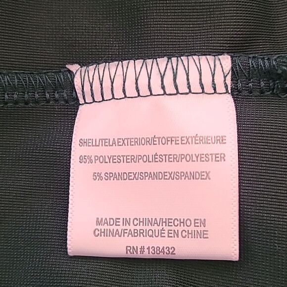 Modcloth Dark Green Stretch Velvet Bodysuit Scoop Neck Long Sleeve Size XL - Picture 10 of 11